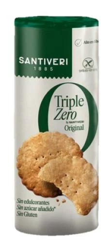 repostería y chocolates GALLETAS ORIGINAL AVENA TRIPLE ZERO S/GLU 200GR