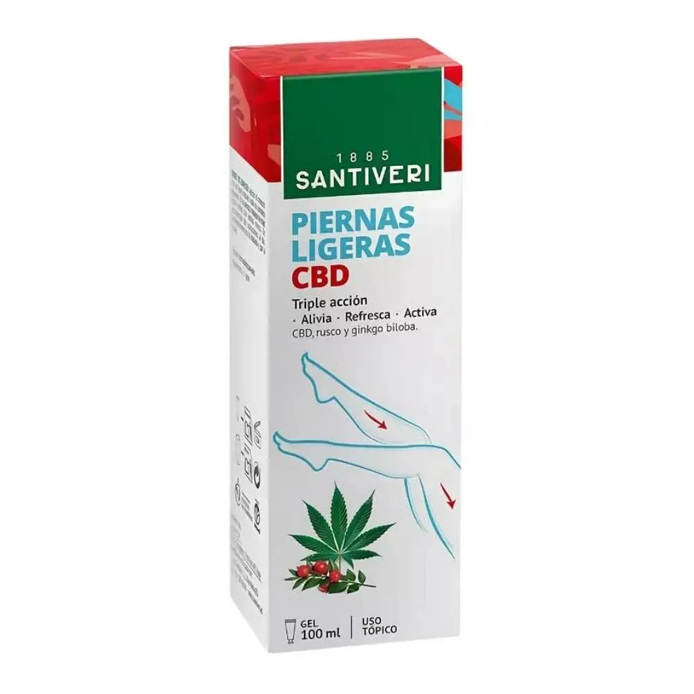 línea corporal GEL PIERNAS LIGERAS CBD 100ML