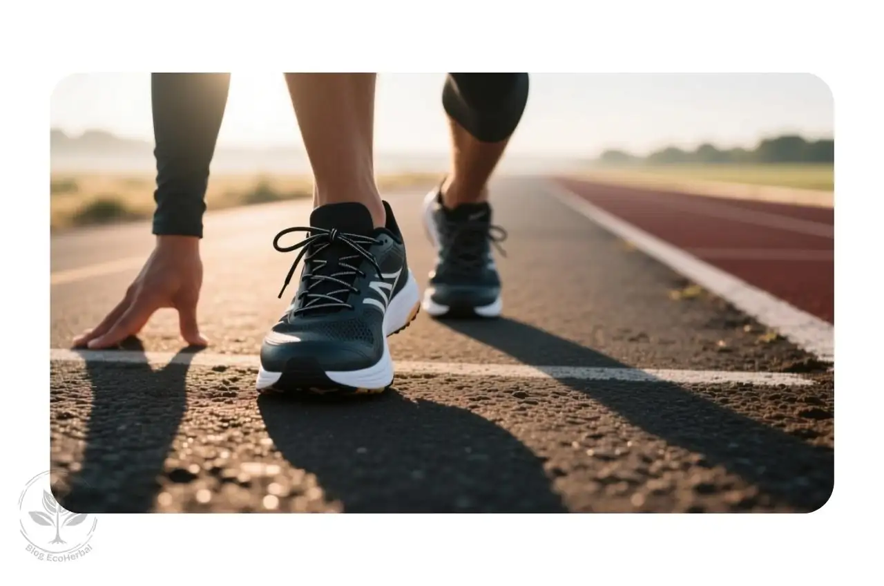 Listo para tu Próximo Entrenamiento – EcoHerbal Zapatillas listas para el próximo entrenamiento tras una recuperación efectiva.