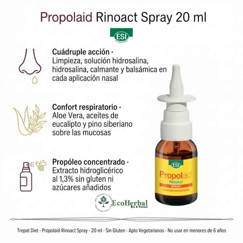 sistema respiratorio PROPOLAID RINOACT SPRAY 20ml