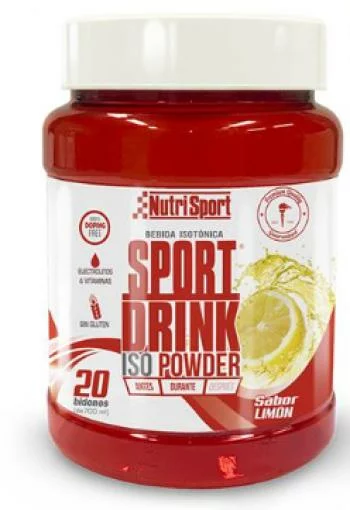 deporte SPORT DRINK ISO POWDER LIMON 1020 GRS