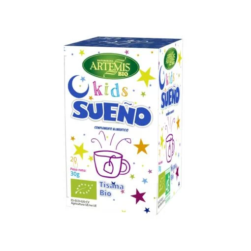 sistema nervioso TISANA KIDS SUEÑO BIO 20 FILTROS
