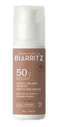 línea facial CREMA FACIAL SPF50 COLOR 03 DORADO BIO 50ML