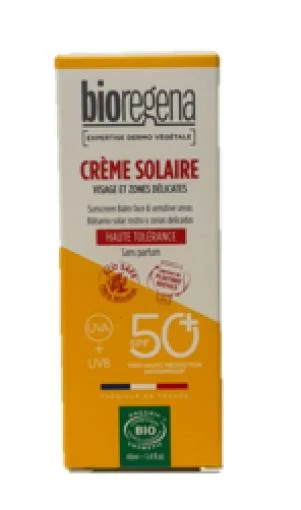 línea solar CREMA SOLAR FACIAL SPF50+ BIO 40 ML