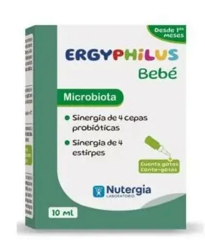 complementos infantil. ERGYPHILUS BEBE GOTAS 10 ML