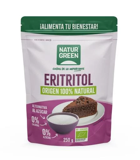 azucar y endulzantes ERITRITOL BIO 250G