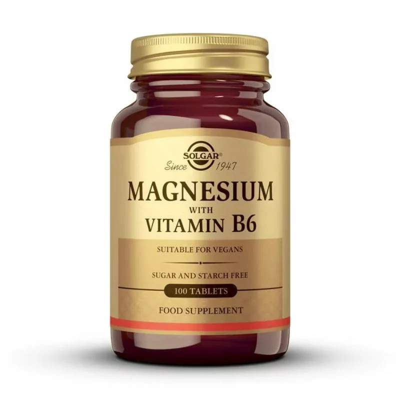 vitaminas y minerales MAGNESIO CON VIT. B6 100 COMP
