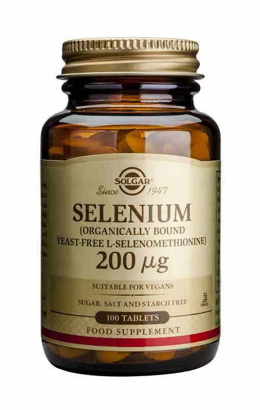 minerales SELENIO 200MCG 100COMP S/ LEV VEG