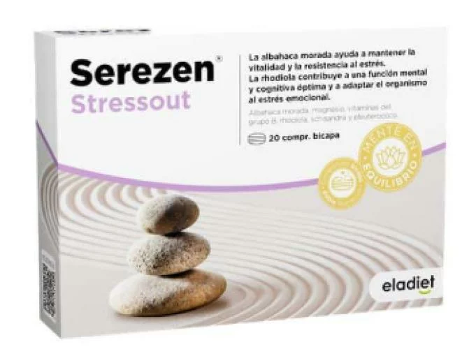 sistema nervioso SEREZEN STRESS OUT 20 COMPRIMIDOS