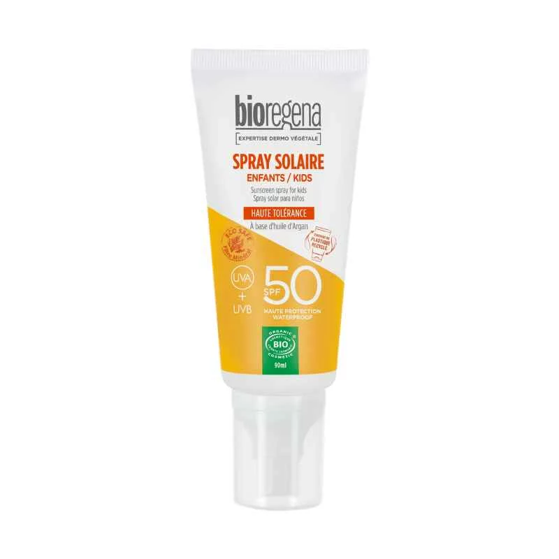 BIOREGENA - Spray solar niños spf 50 bio 90ml - Imagen 3