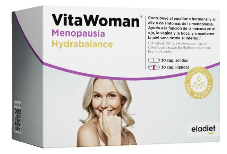 sistema genitourinario VITAWOMAN MENOPAUSIA HYDRABALANCE 30 CAPS