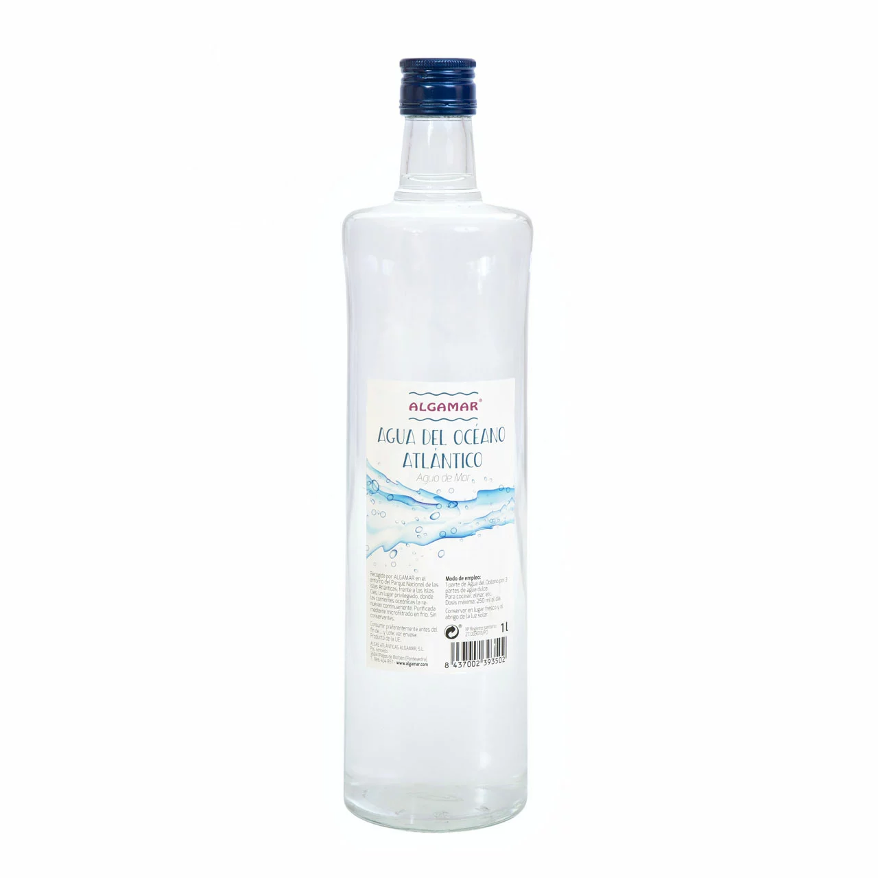 bebidas AGUA DE MAR DEL OCEANO ATLANTICO 1l.