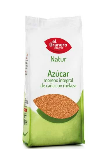 azucar y endulzantes AZUCAR MORENO INTEGRAL DE CAÑA CON MELAZA 500grs