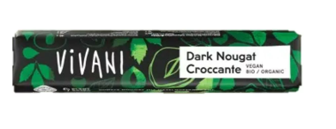 aperitivos y frutos secos BARRITA DE CHOCOLATE NEGRO CON PRALINE BIO (V), 35G