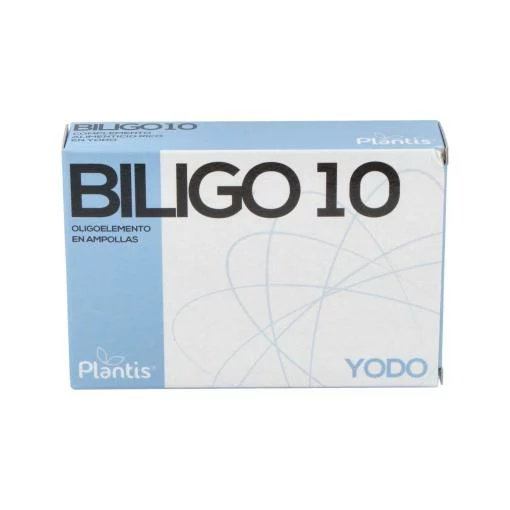 minerales BILIGO 10 YODO 20 ampollas