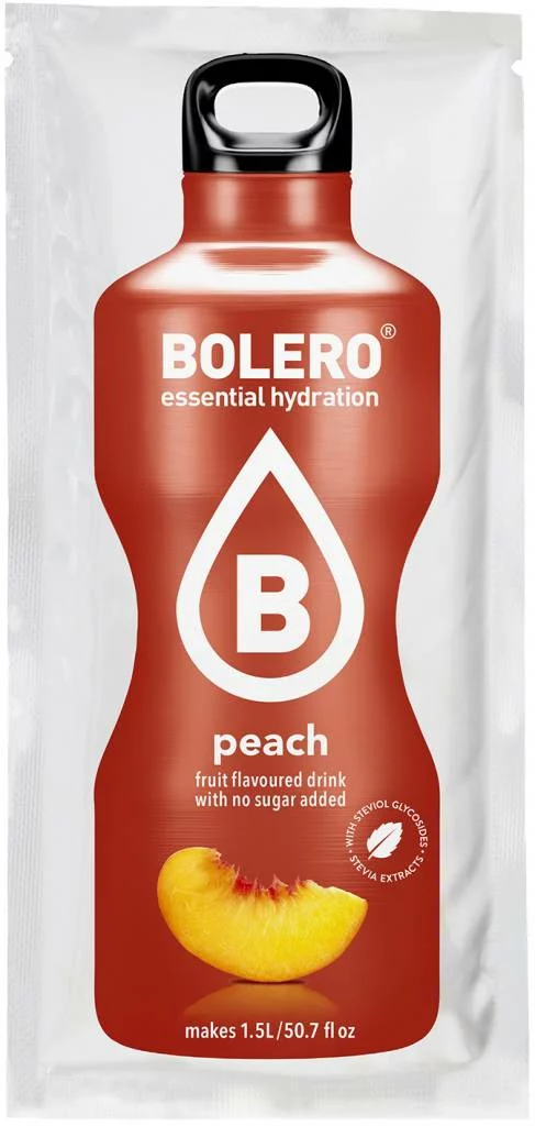 bebidas solubles BOLERO MELOCOTON SOBRE 9 GRS