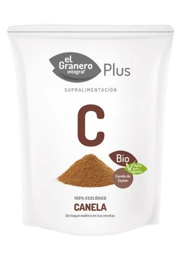 sales, condimentos y salsas CANELA BIO, 150 g