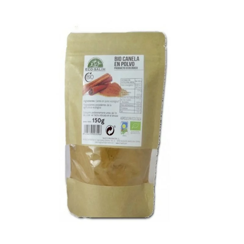 sales, condimentos y salsas CANELA DE CEYLAN EN POLVO BIO 150GR