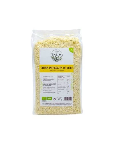 copos, mueslis y salvados COPOS DE MIJO 500 GR.