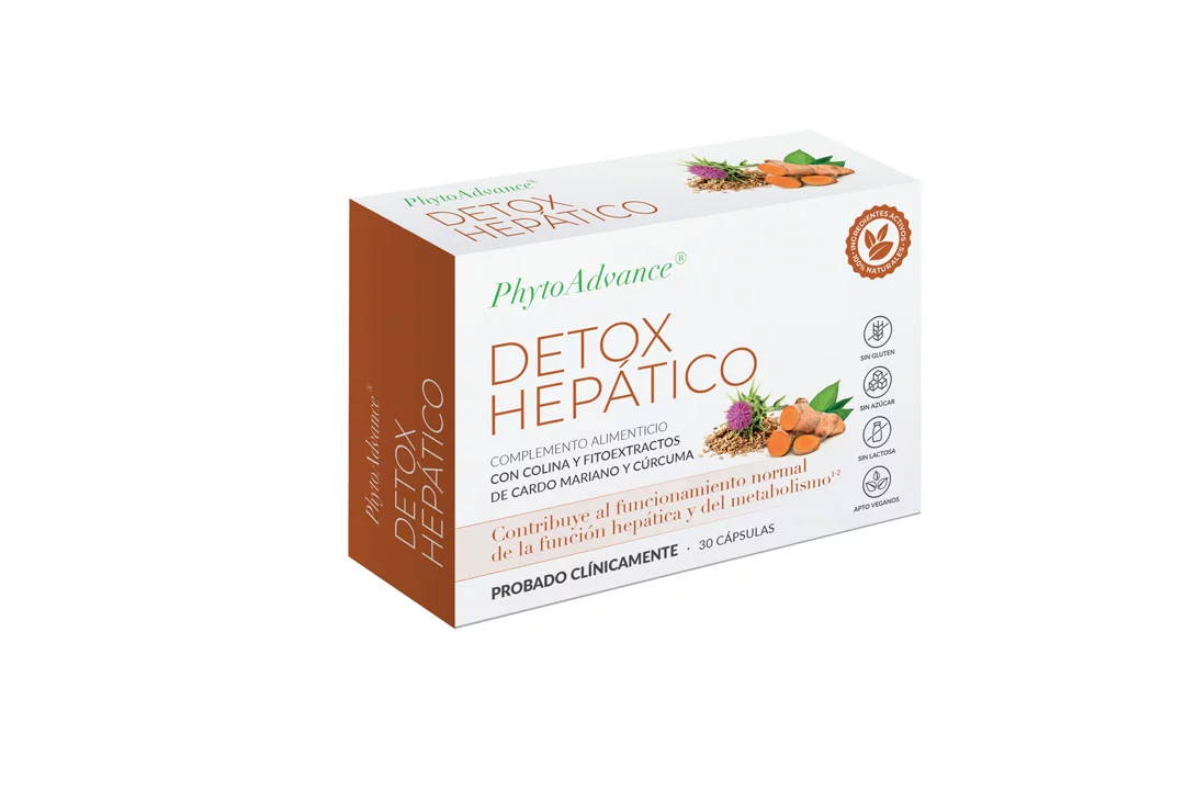 depurativos DETOX HEPATICO FORTE 30 CAPS