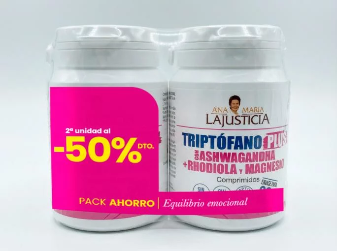 sistema nervioso DUPLO TRIPTOFANO PLUS 2ª UNIDAD 50%