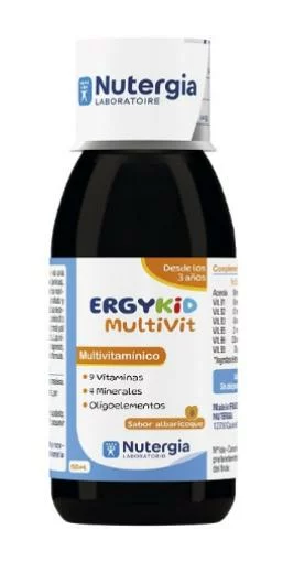 complementos infantil. ERGYKID MULTIVIT +3 AÑOS 150ML