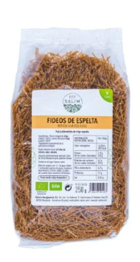 arroz y pasta FIDEOS DE ESPELTA ECO 250G