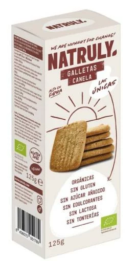 repostería y chocolates GALLETAS DE CANELA BIO 125G