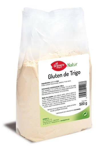 harinas y sémolas GLUTEN DE TRIGO, 500 g