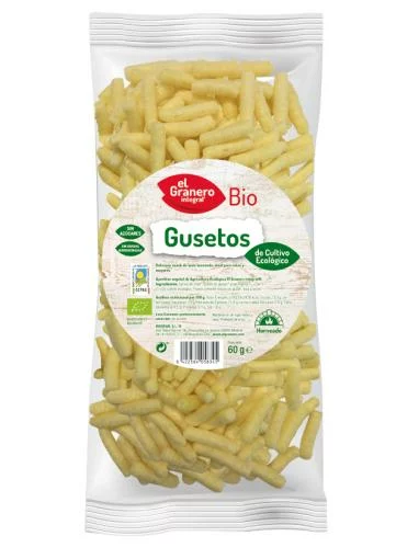 aperitivos y frutos secos GUSETOS BIO, 60 g