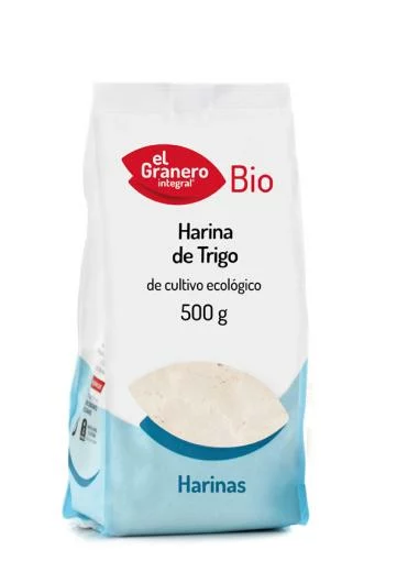 harinas y sémolas HARINA DE TRIGO BIO, 500 g