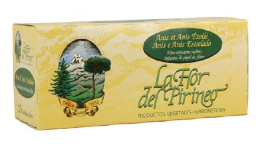 plantas en filtro INFUSION ANIS CON ANIS ESTRELLADO 25 SOBRES