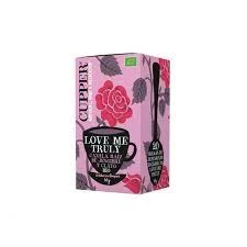 plantas en filtro INFUSION LOVE ME TRULY BIO 20 BOLSAS