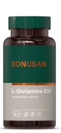 aminoácidos L-GLUTAMINA 500 MG 60 CAP