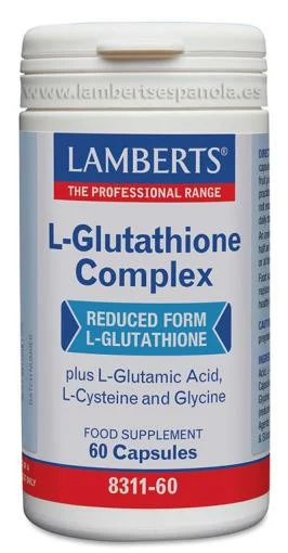 aminoácidos L-GLUTATHIONE COMPLEX 60 CAP