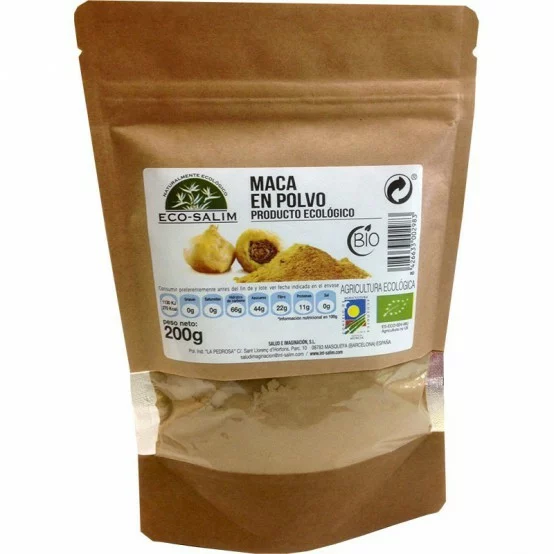 plantas en polvo MACA EN POLVO BIO 200 GR