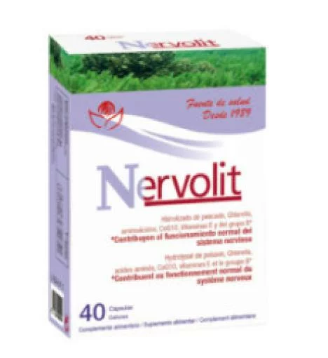 sistema nervioso NERVOLIT 40CAPS