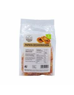 aperitivos y frutos secos PAPAYA DESHIDRATADA 250GR