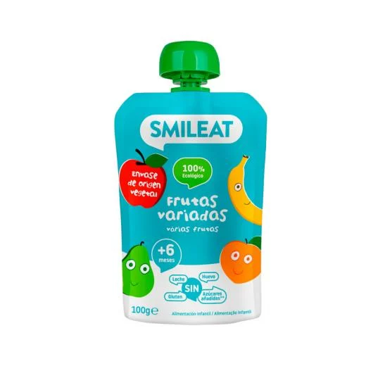 alim infantil POUCH DE FRUTAS VARIADAS ECO 100G +6 MESES