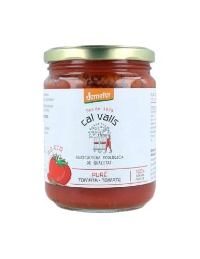 conservas PURE DE TOMATE ECO 400GR