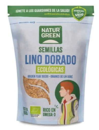 granos y semillas SEMILLAS DE LINO DORADO BIO 500G