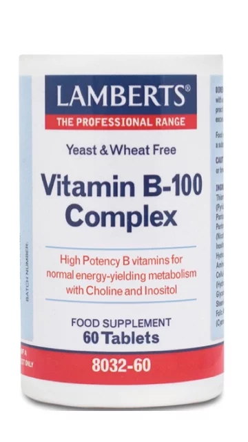 vitaminas VITAMINA B-100 COMPLEX 60TABL