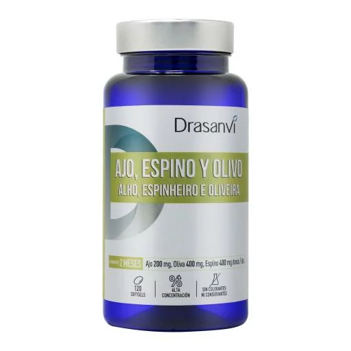 sistema circulatorio AJO-ESPINO-OLIVO 120 PERLAS