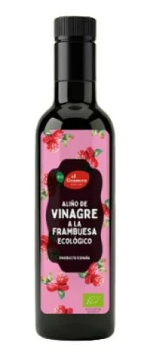 aceites y vinagres ALIÑO DE VINAGRE A LA FRAMBUESA BIO 250ML
