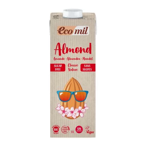 bebidas BEBIDA ALMENDRA CLASSIC NATURE SIN AZUCARES ECO 1L