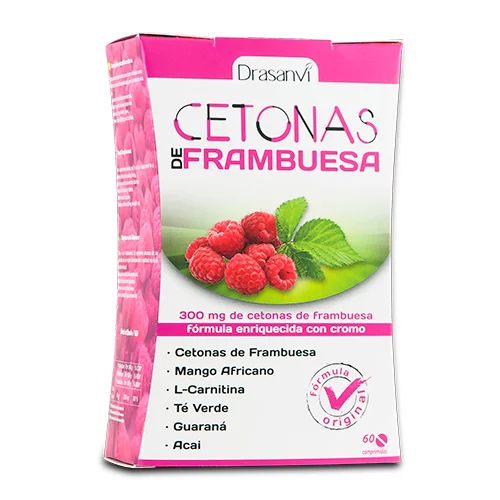control de peso CETONAS DE FRAMBUESA 60 cap.