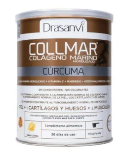 huesos y articulaciones COLLMAR COLAGENO MARINO CURCUMA LIMON 300 GRS