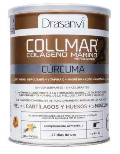 huesos y articulaciones COLLMAR MAGNESIO CURCUMA VAINILLA 300G