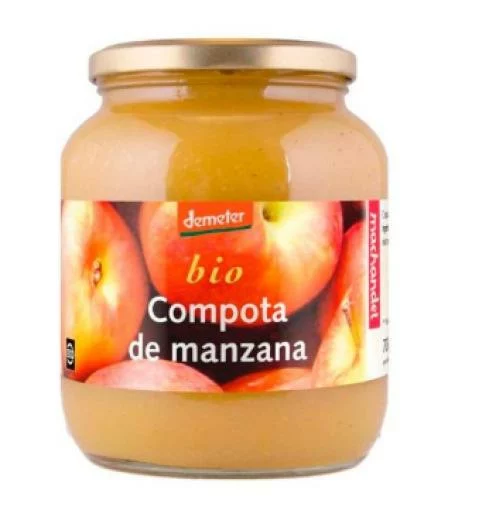 conservas COMPOTA MANZANA BIO 700GR