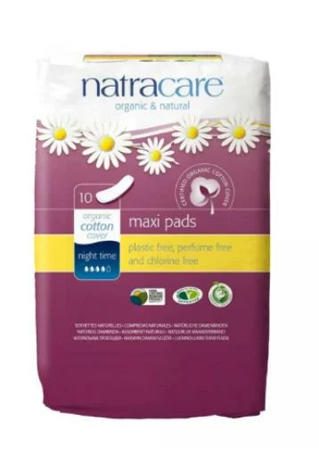 higiene intima COMPRESA NOCHE sin alas 10 uds,